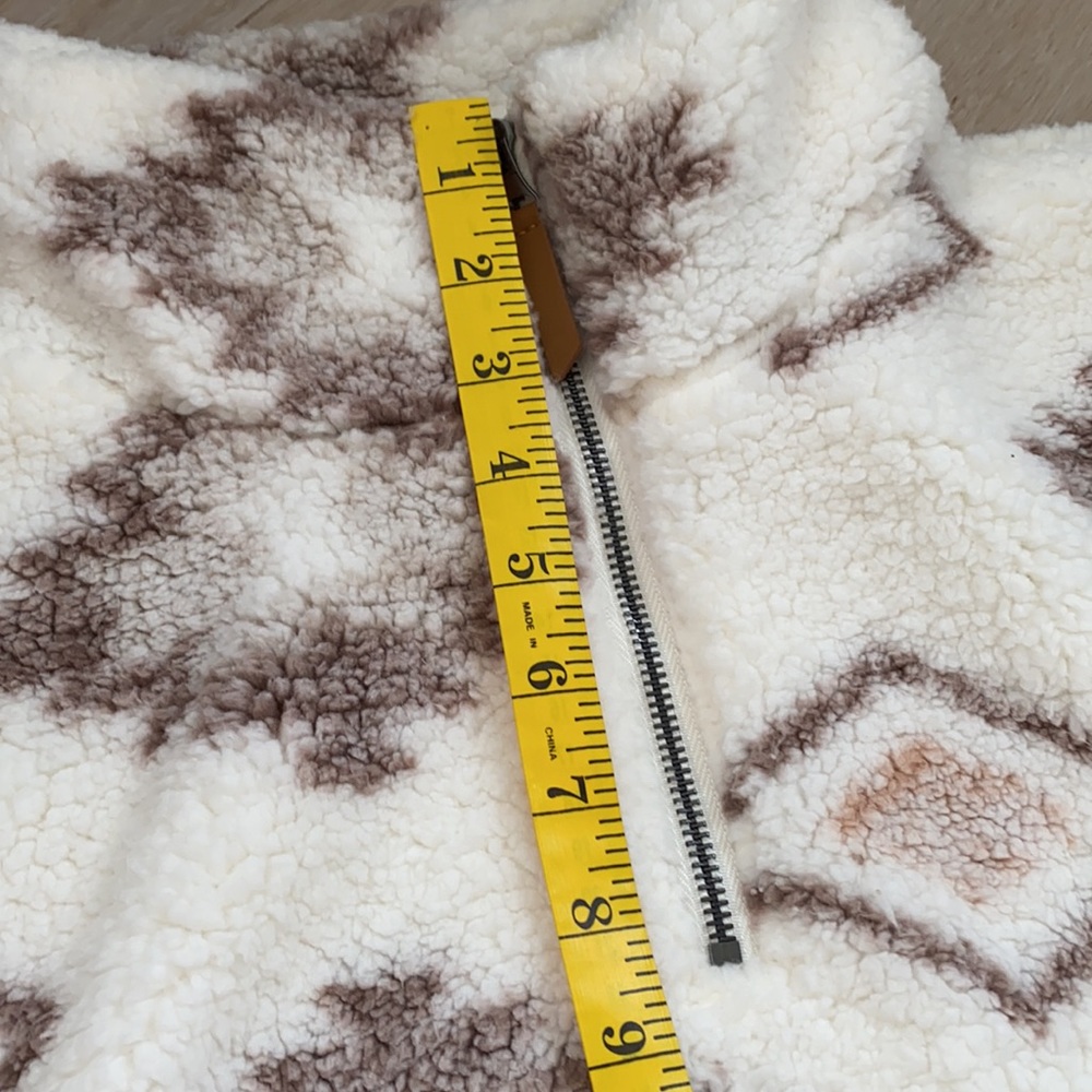 🆕thread&supply tribal pink white 1/4zip sherpa - Picture 14 of 17